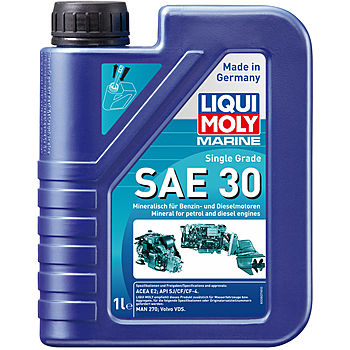 Масло моторное Liqui Moly Marine Single Grade 30 API CF-4/SJ (1 л.) — оптом
