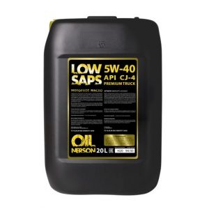 Масло моторное Nerson Premium Truck LowSaps 5/40 API CJ-4/SN (20 л.)