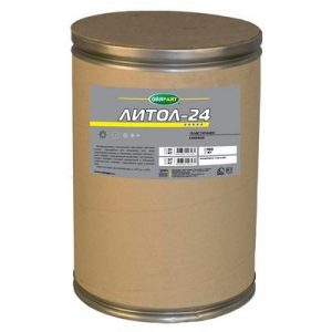 Смазка антифрикционная пластичная Oil Right Литол-24 (21 кг.)