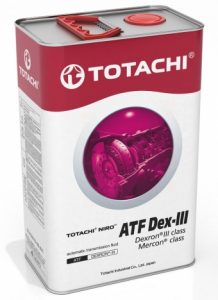 Масло трансмиссионное TOTACHI NIRO ATF Dex-III (4 л.)