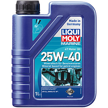 Масло моторное Liqui Moly Marine 4T Motor Oil 25/40 API SL (1 л.) — оптом
