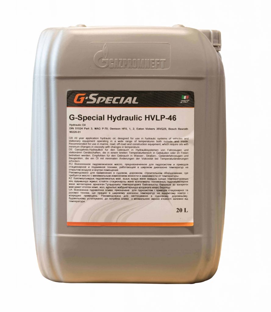 Гидравлическое масло G-Special Hydraulic HVLP-46 — оптом