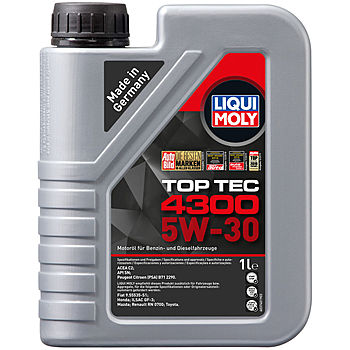 Масло моторное Liqui Moly Top Tec 4300 5/30 ACEA C2 (1 л.) — оптом