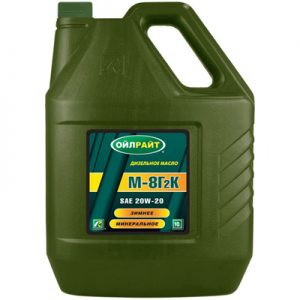 Масло моторное Oil Right М8Г2к 20/20 API CC (5 л.)