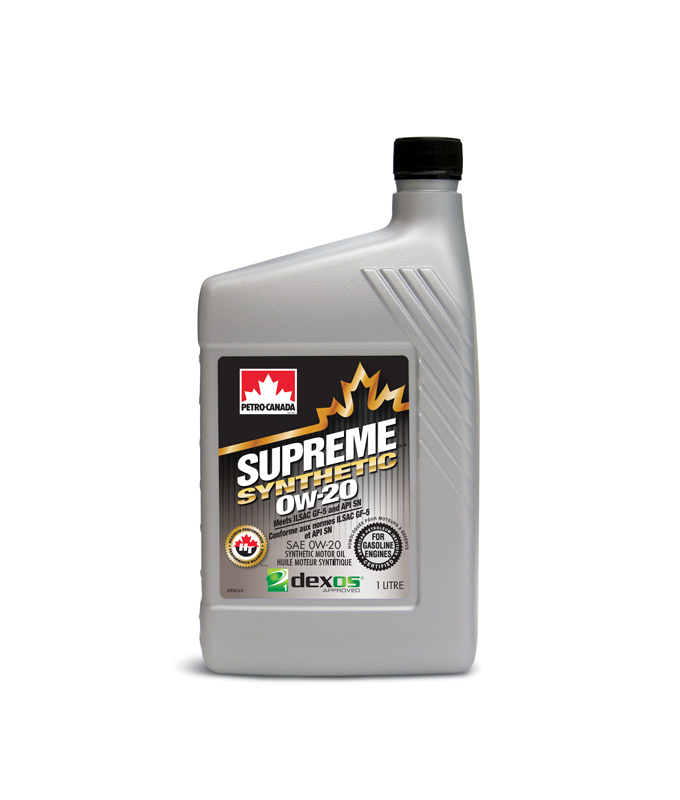 Масло моторное Petro Canada Supreme Synthetic 0/20 API SN/CF (1 л.) — оптом