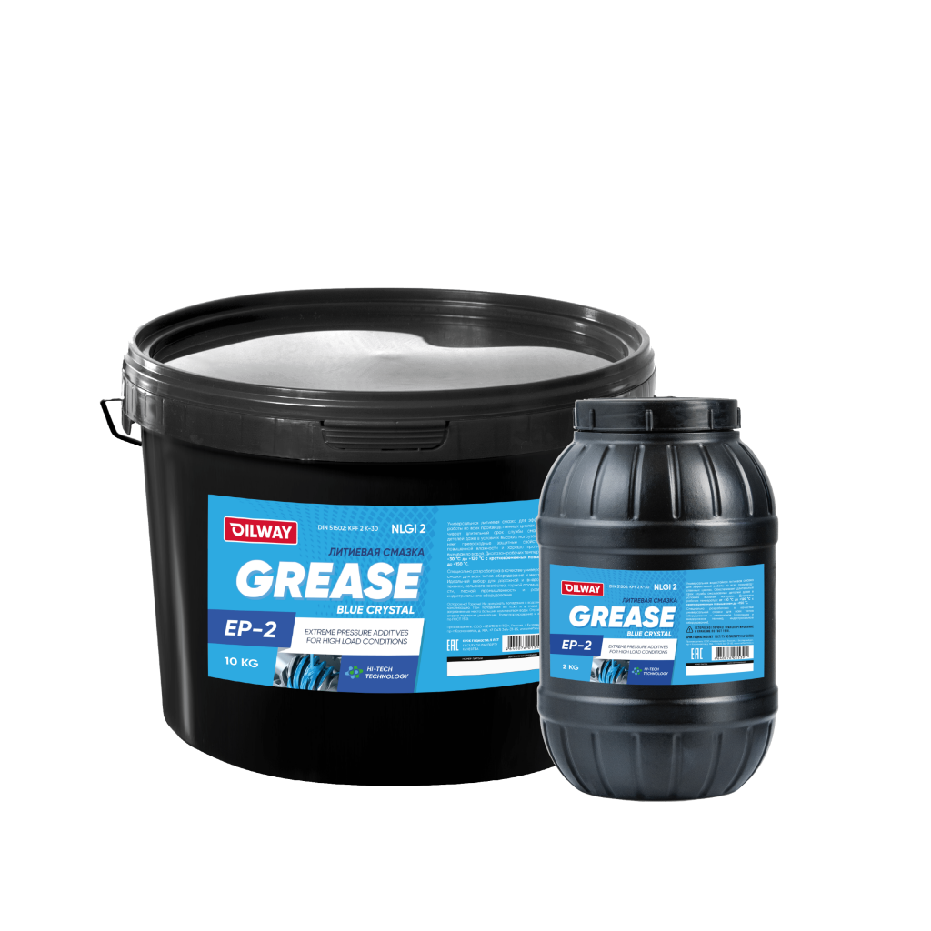 Смазка автомобильная Нефтесинтез Oilway Grease Blue Crystal EP 2 (2 кг.) — оптом