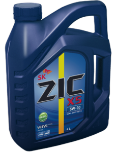 Масло моторное ZIC X5 Diesel 5/30 API CI-4/SL (4 л.)