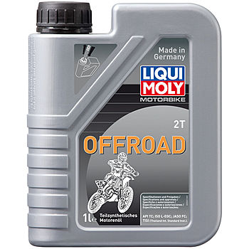 Масло моторное Liqui Moly Motorbike 2T Offroad API TC (1 л.) — купить оптом с доставкой