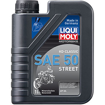 Масло моторное Liqui Moly Motorbike HD-Classic Street 50 API SG (1 л.) — оптом