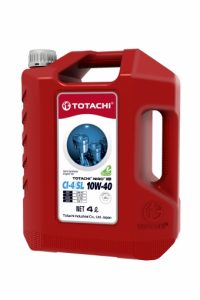 Масло моторное TOTACHI NIRO HD Semi-Synthetic 10/40 API CI-4/SL (4 л.) пласт.