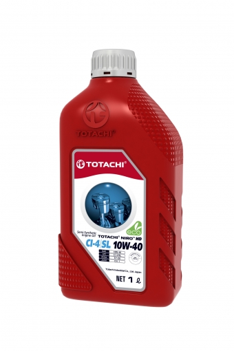 Масло моторное TOTACHI NIRO HD Semi-Synthetic 10/40 API CI-4/SL (1 л.) пласт. — оптом