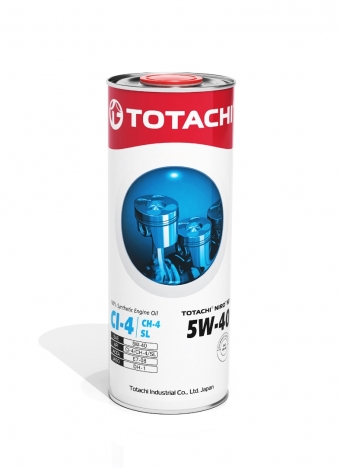 Масло моторное TOTACHI NIRO HD Synthetic 5/40 API CI-4/CH-4/SL (1 л.) — оптом