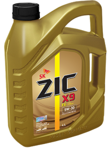 Масло моторное ZIC X9 FE 5/30 API SL/CF (4 л.)