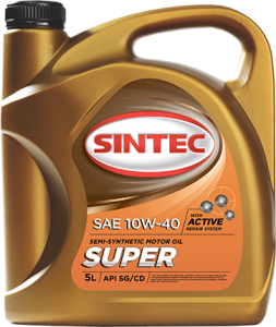 Масло моторное Sintoil/Sintec Супер 10/40 API SG/CD (5 л.)