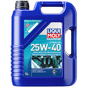Масло моторное Liqui Moly Marine 4T Motor Oil 25/40 API SL (5 л.) — оптом