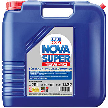 Масло моторное Liqui Moly Nova Super 15/40 API CF-4/SJ (20 л.) — оптом