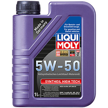 Масло моторное Liqui Moly Synthoil High Tech 5/50 API SM/CF (1 л.) — оптом