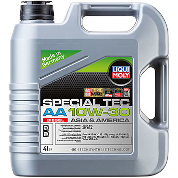 Масло моторное Liqui Moly Special Tec AA Diesel 10/30 API CK-4 (4 л.) — оптом