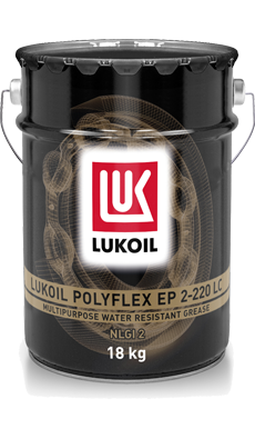 Смазка многоцелевая литий-кальциевая Лукойл ПОЛИФЛЕКС EP 2-220 LC (18 кг, 20 л.) — оптом