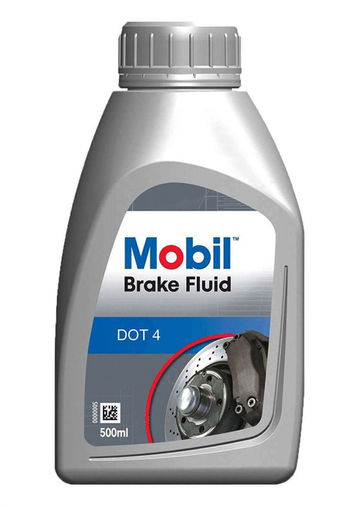 Тормозная жидкость Mobil Brake Fluid DOT 5.1 — оптом