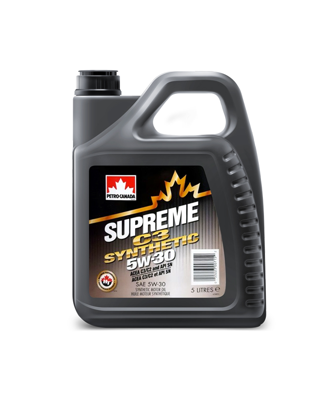 Масло моторное Petro Canada Supreme C3 Synthetic 5/30 API SN/CF (5 л.) — оптом