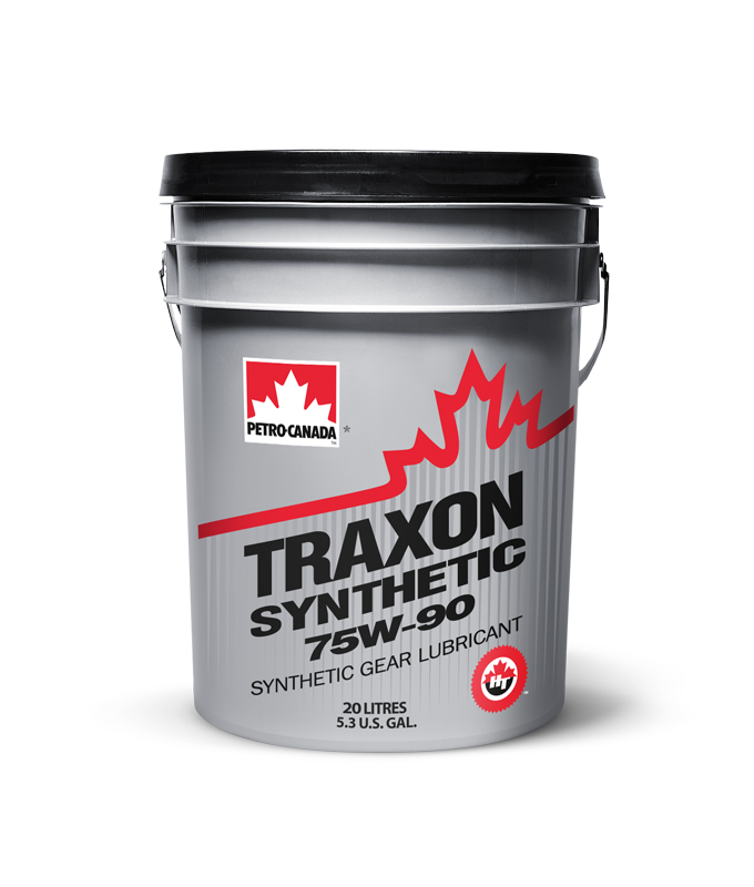 Масло трансмиссионное Petro Canada Traxon Synthetic 75/90 API GL-4/GL-5/MT-1 (20 л.) — оптом