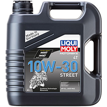 Масло моторное Liqui Moly Motorbike 4T Street 10/30 API SN Plus (4 л.) — оптом