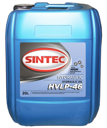 Масло гидравлическое Sintoil/Sintec Hydraulic HVLP 46 (20 л.) — оптом