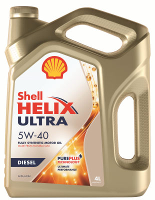 Масло моторное Shell Helix Ultra Diesel 5/40 API CF ACEA A3/B4 (4 л.) — оптом