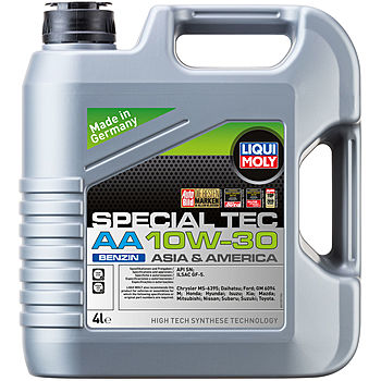 Масло моторное Liqui Moly Special Tec AA Benzin 10/30 API SN Plus + RC (4 л.) — оптом
