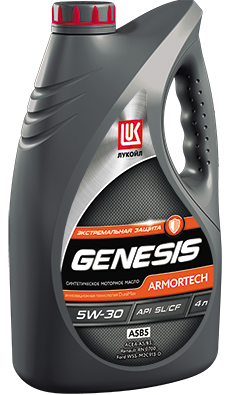 Масло моторное Лукойл GENESIS ARMORTECH A5/B5 5/30 API SL/CF (4 л.) — оптом