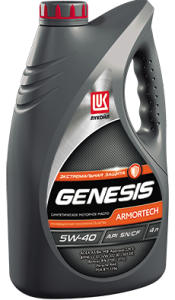 Масло моторное Лукойл GENESIS ARMORTECH 5/40 API SN/CF (4 л.)