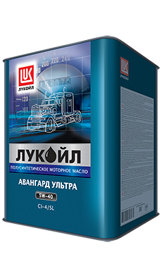 Масло моторное Лукойл АВАНГАРД УЛЬТРА 5/40 API CI-4/SL (20 л.) — оптом