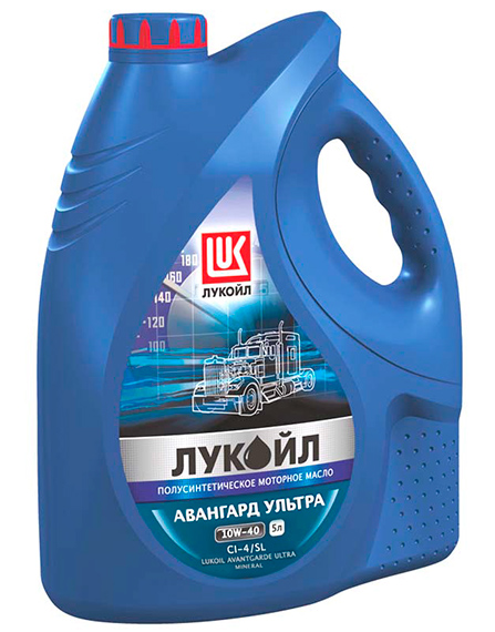 Масло моторное Лукойл АВАНГАРД УЛЬТРА 10/40 API CI-4/SL (5 л.) — оптом