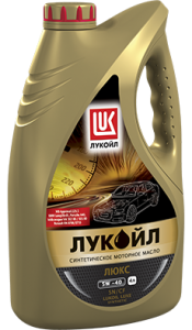 Масло моторное Лукойл ЛЮКС полусинтетическое 5/40 API SL/CF (1 л.)