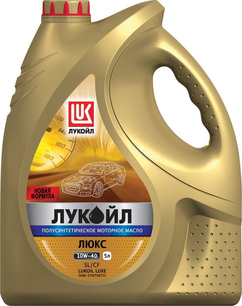Масло моторное Лукойл ЛЮКС 10/40 API SL/CF (5 л.) — оптом