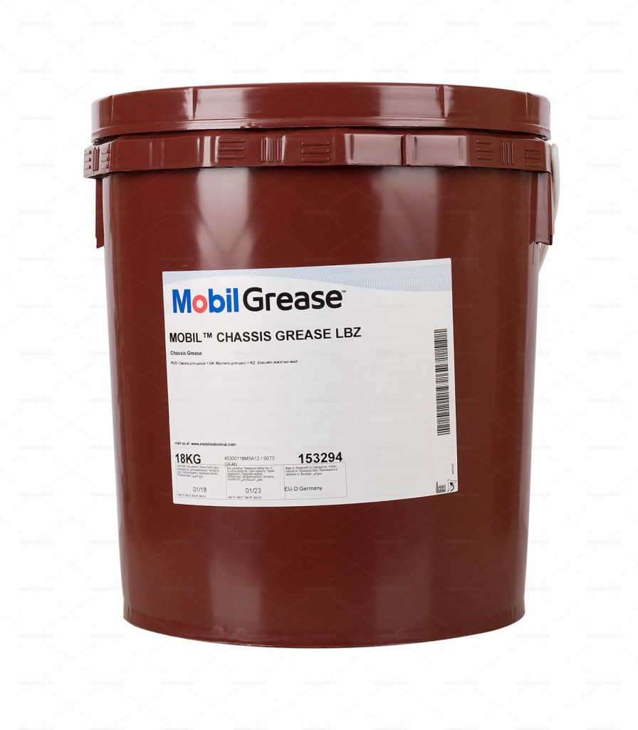 Пластичная смазка Mobil Chassis Grease LBZ — оптом