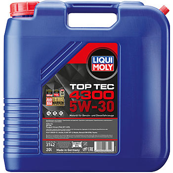 Масло моторное Liqui Moly Top Tec 4300 5/30 ACEA C2 (20 л.) — оптом
