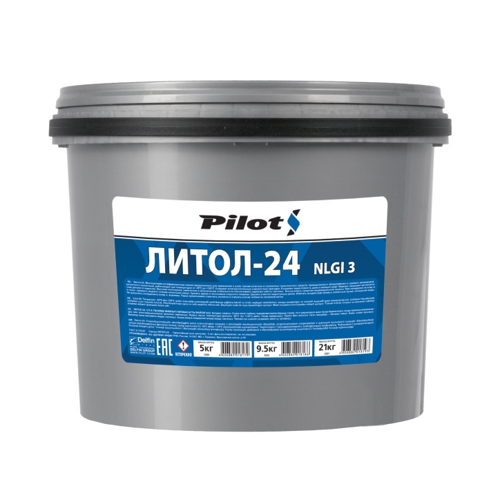 Смазка антифрикционная пластичная Pilot Литол-24 (5 кг.) — оптом