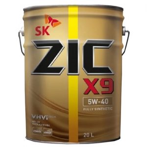 Масло моторное ZIC X9 5/40 API SN/CF (20 л.)