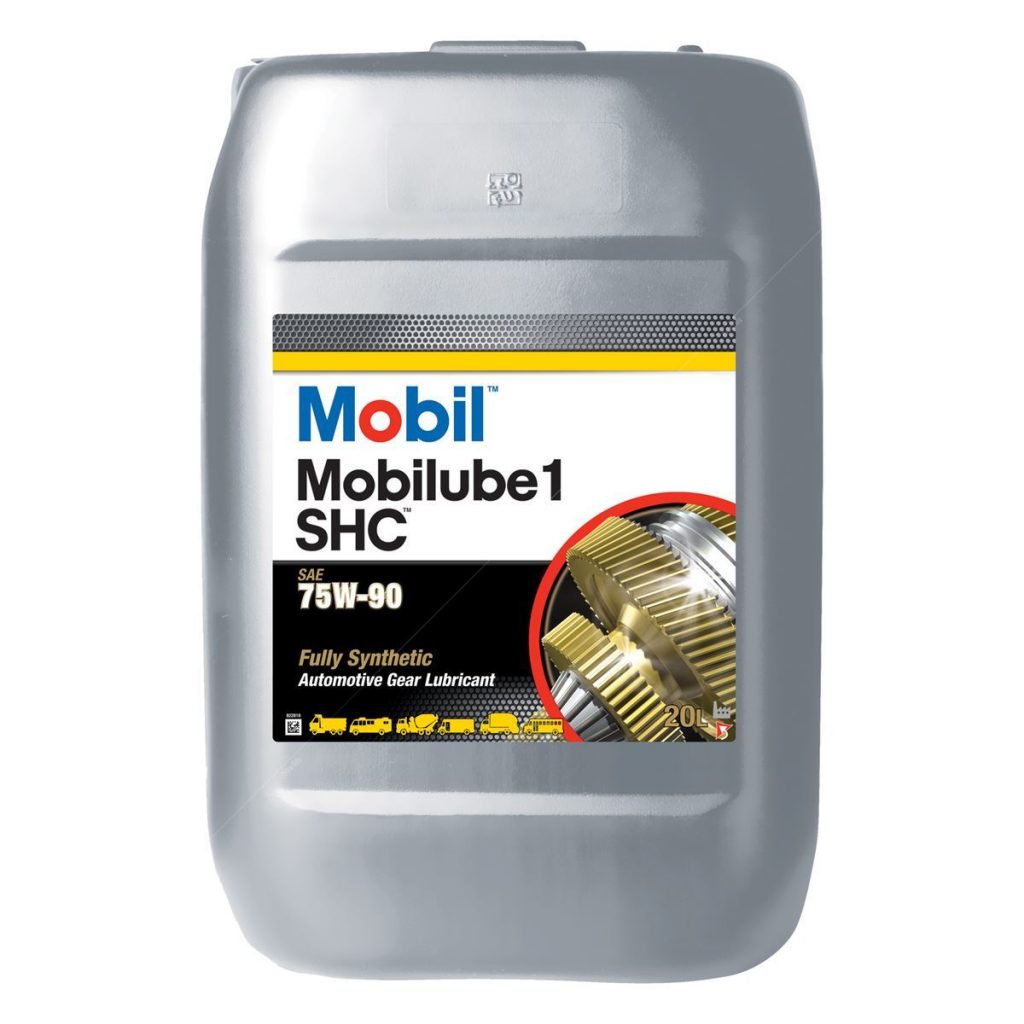 Масло трансмиссионное Mobil Mobilube 1 SHC 75/90 API GL-4/GL-5/MT-1 (20 л.) — оптом