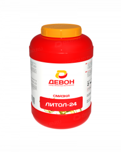Смазка антифрикционная водостойкая многоцелевая Devon Литол-24 (2 кг.)