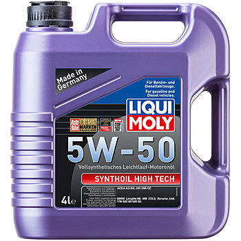 Масло моторное Liqui Moly Synthoil High Tech 5/50 API SM/CF (4 л.) — оптом