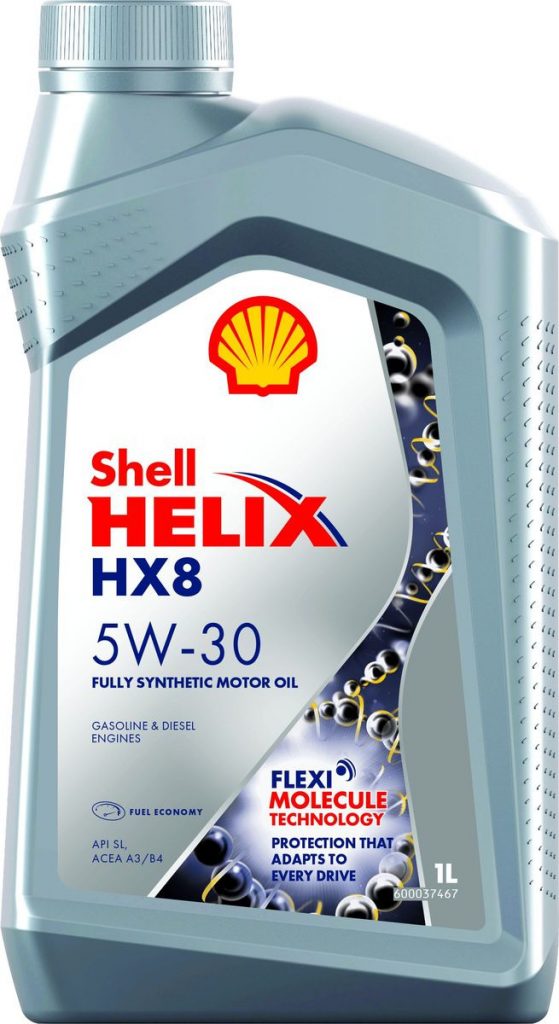 Масло моторное Shell Helix HX8 Synthetic 5/30 API SL/CF (1 л.) — оптом