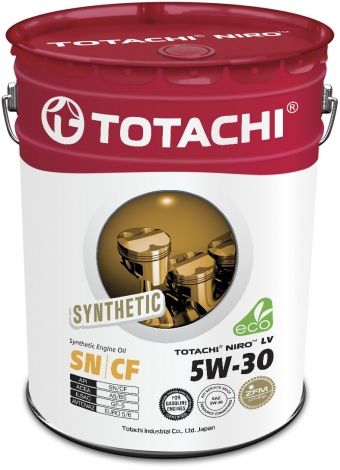Масло моторное TOTACHI NIRO LV Synthetic 5/30 API SN/CF (19 л.) — оптом