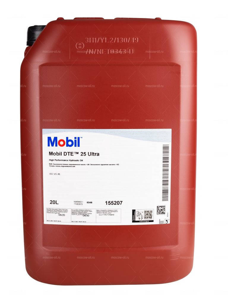 Масло гидравлическое Mobil DTE 25 Ultra — оптом