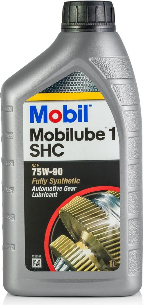 Масло трансмиссионное Mobil Mobilube 1 SHC 75/90 API GL-4/GL-5/MT-1 (1 л.) — оптом