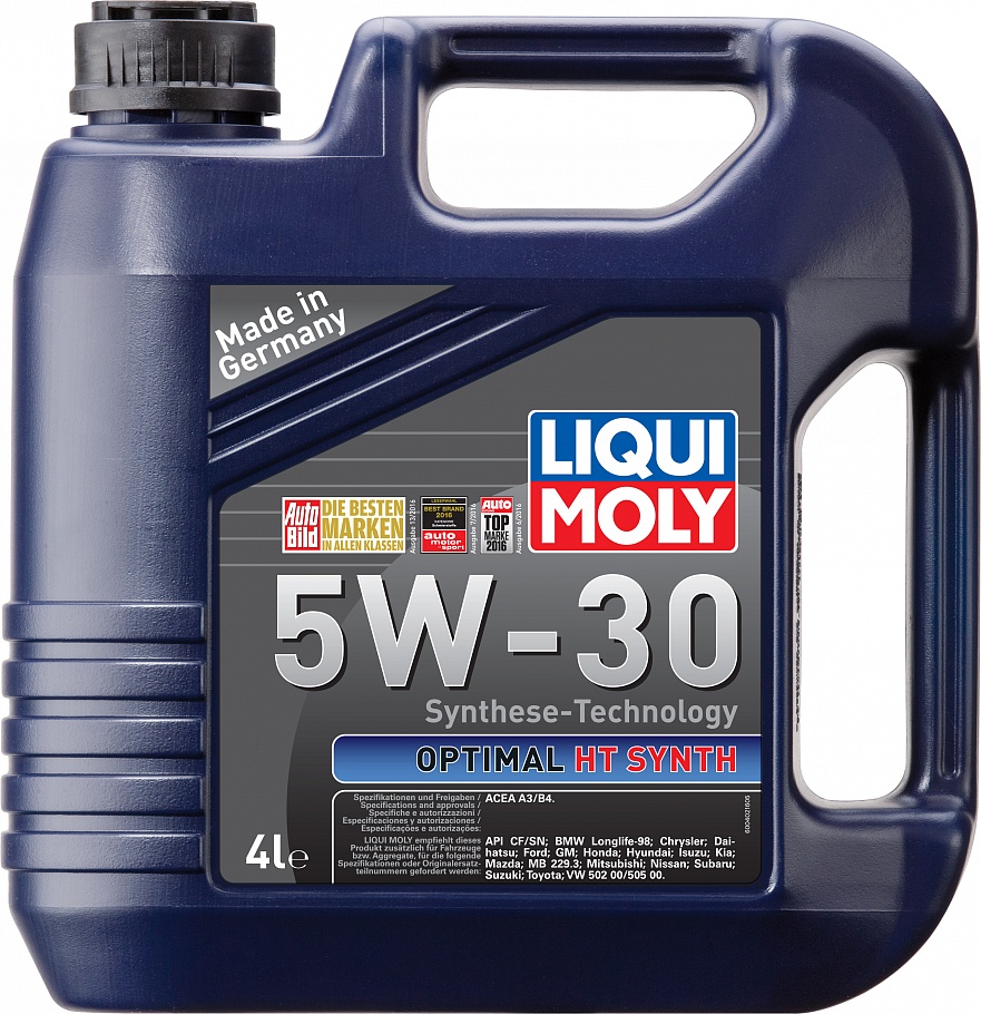 Масло моторное Liqui Moly Optimal HT Synth 5/30 API SN/CF (4 л.) — оптом