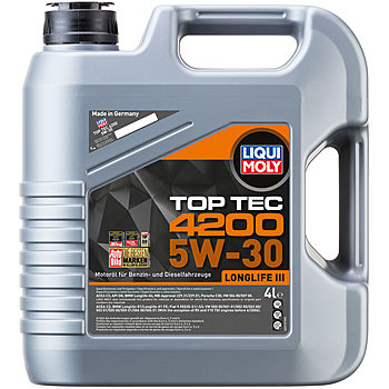 Масло моторное Liqui Moly Top Tec 4200 5/30 API SN ACEA C3 (4 л.) — оптом