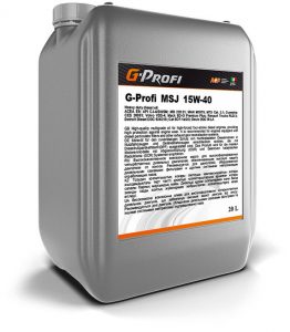 Масло моторное Gazpromneft G-Profi MSJ 15/40 API CJ-4/SN ACEA E9 (25,93 кг, 30 л.)